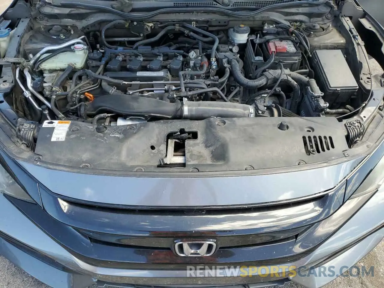 11 Фотография поврежденного автомобиля SHHFK7H44KU205585 HONDA CIVIC 2019