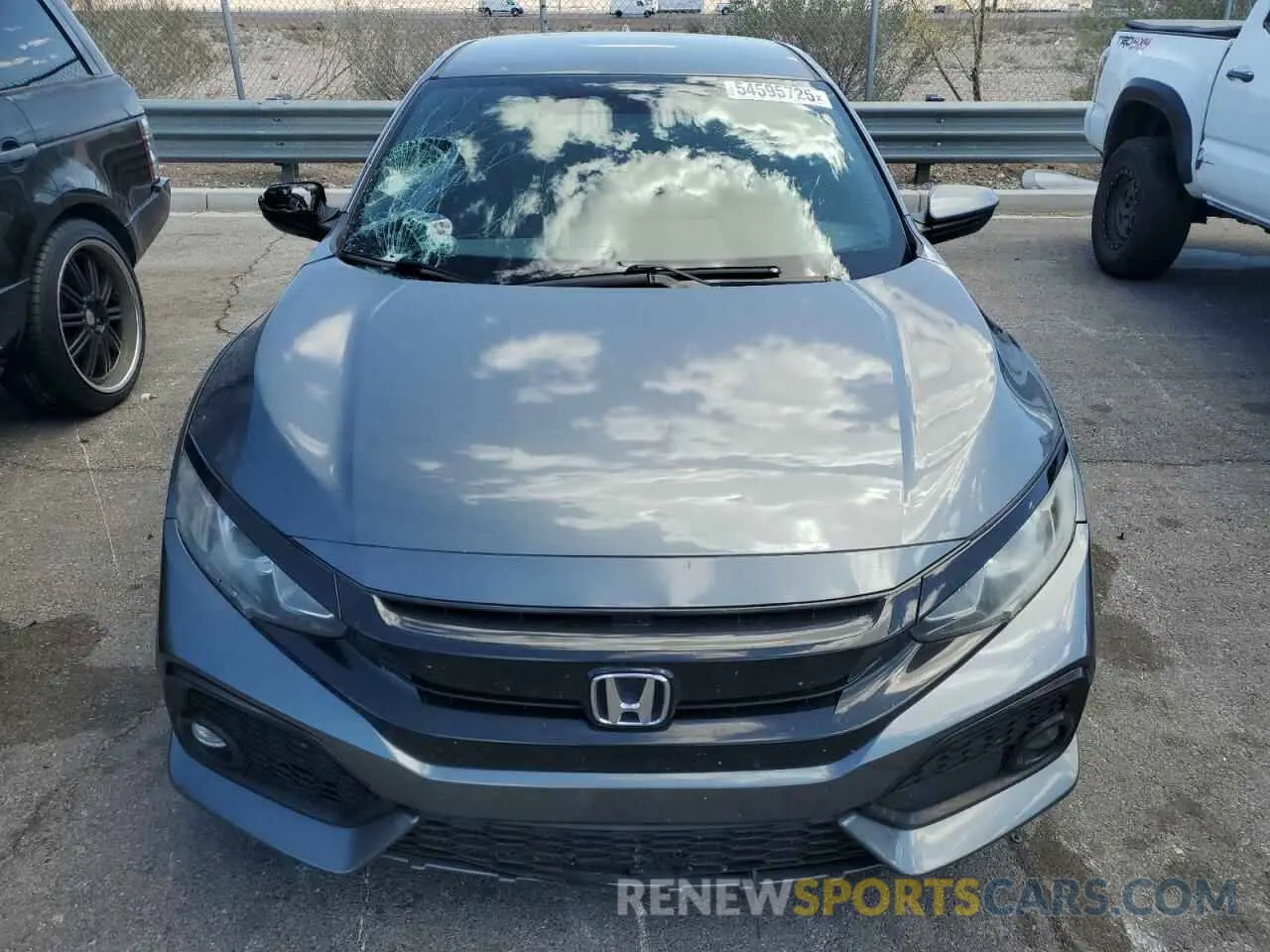 5 Фотография поврежденного автомобиля SHHFK7H44KU205585 HONDA CIVIC 2019