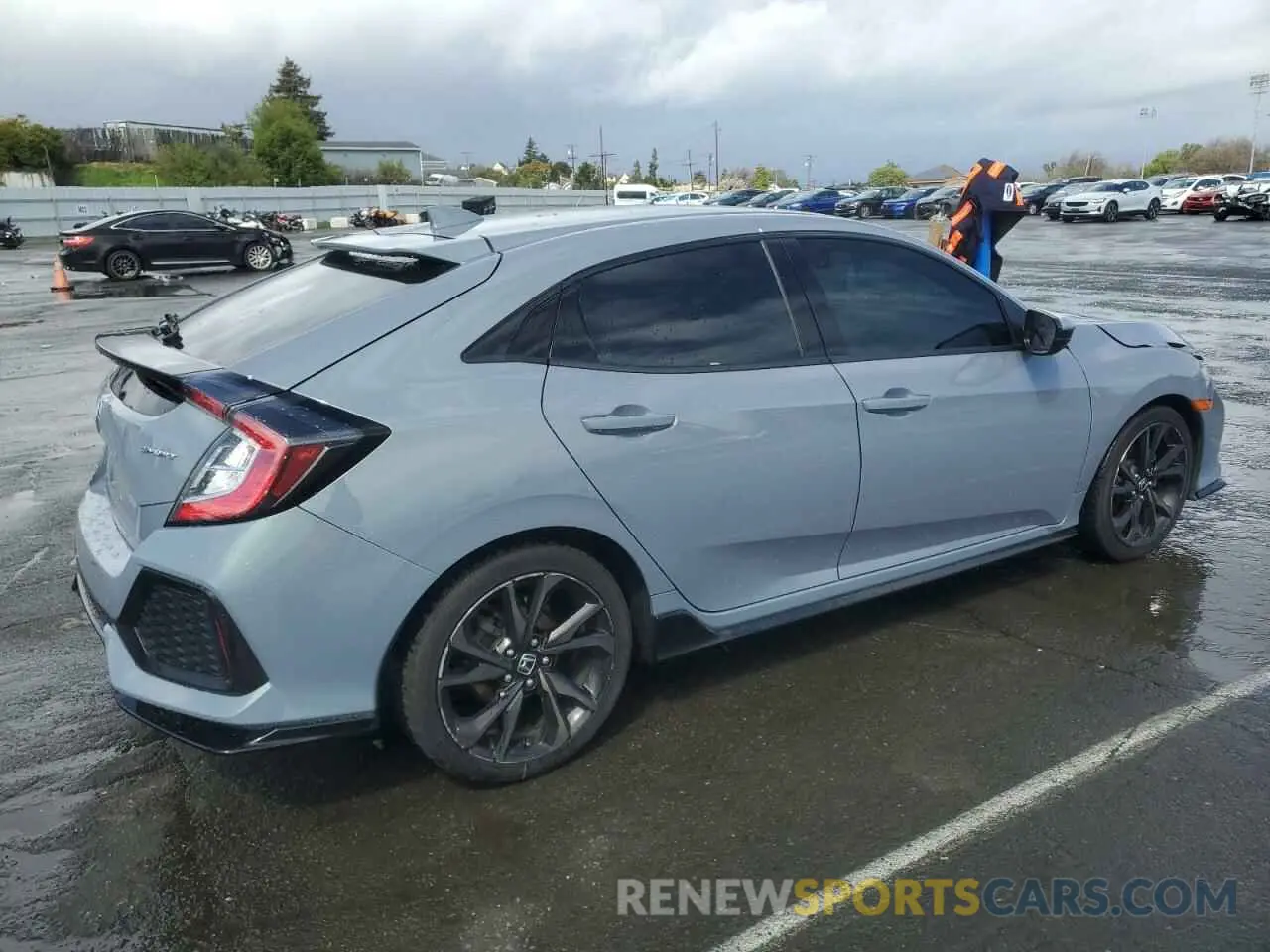 3 Фотография поврежденного автомобиля SHHFK7H44KU222080 HONDA CIVIC 2019