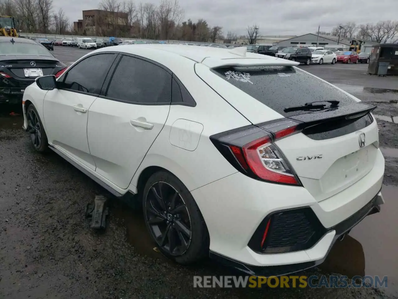 2 Photograph of a damaged car SHHFK7H47KU413587 HONDA CIVIC 2019