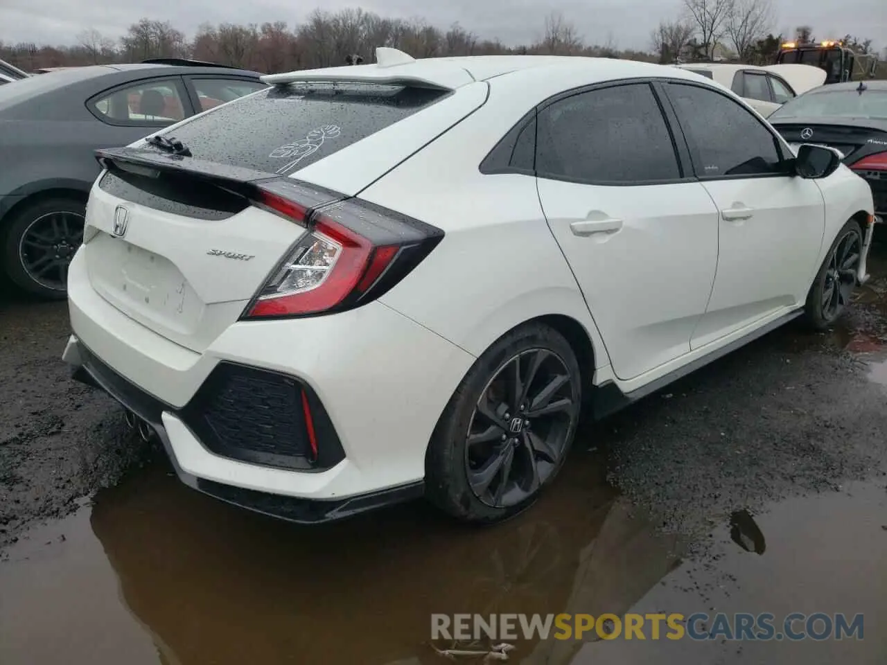 3 Photograph of a damaged car SHHFK7H47KU413587 HONDA CIVIC 2019