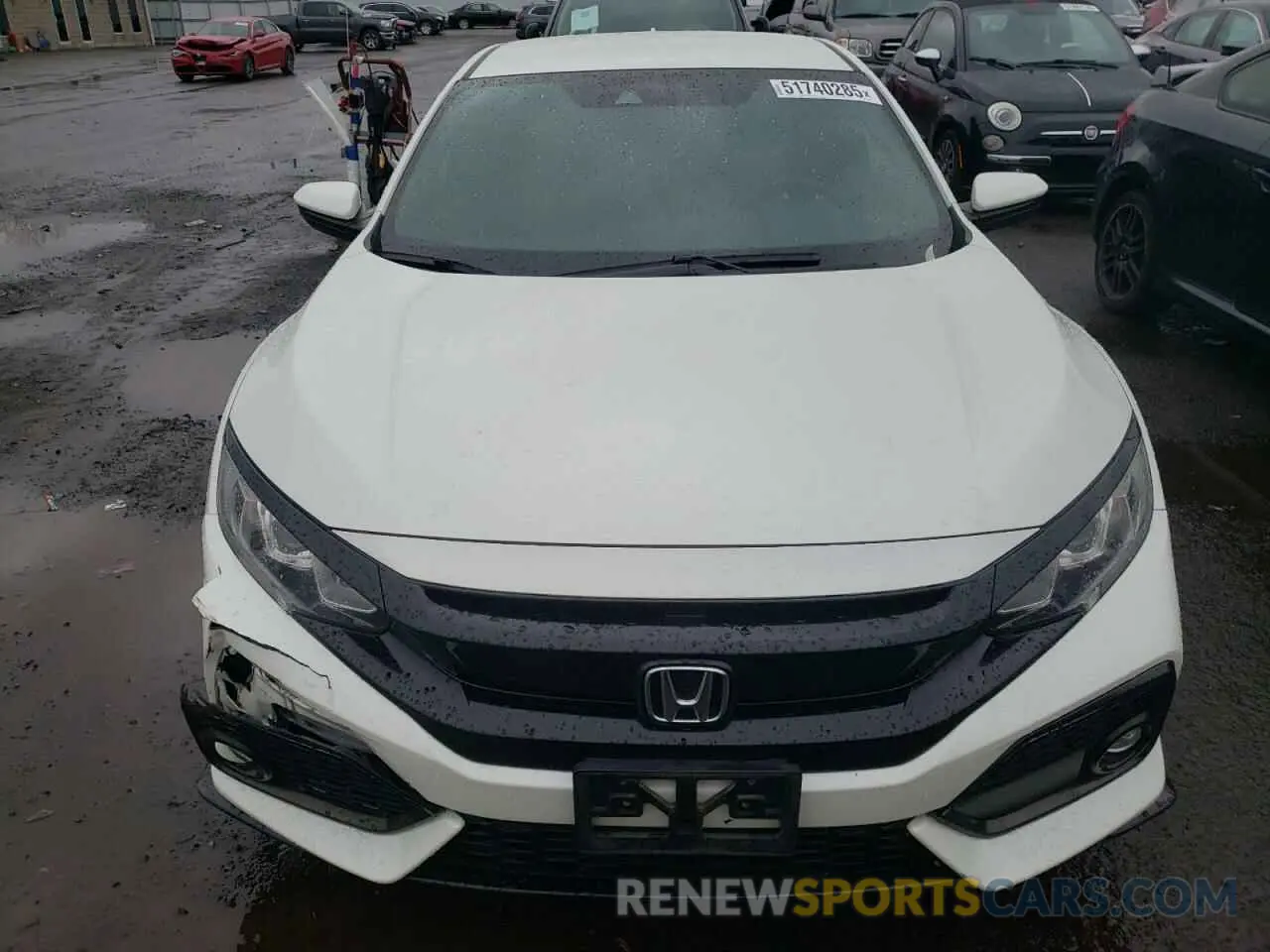 5 Photograph of a damaged car SHHFK7H47KU413587 HONDA CIVIC 2019