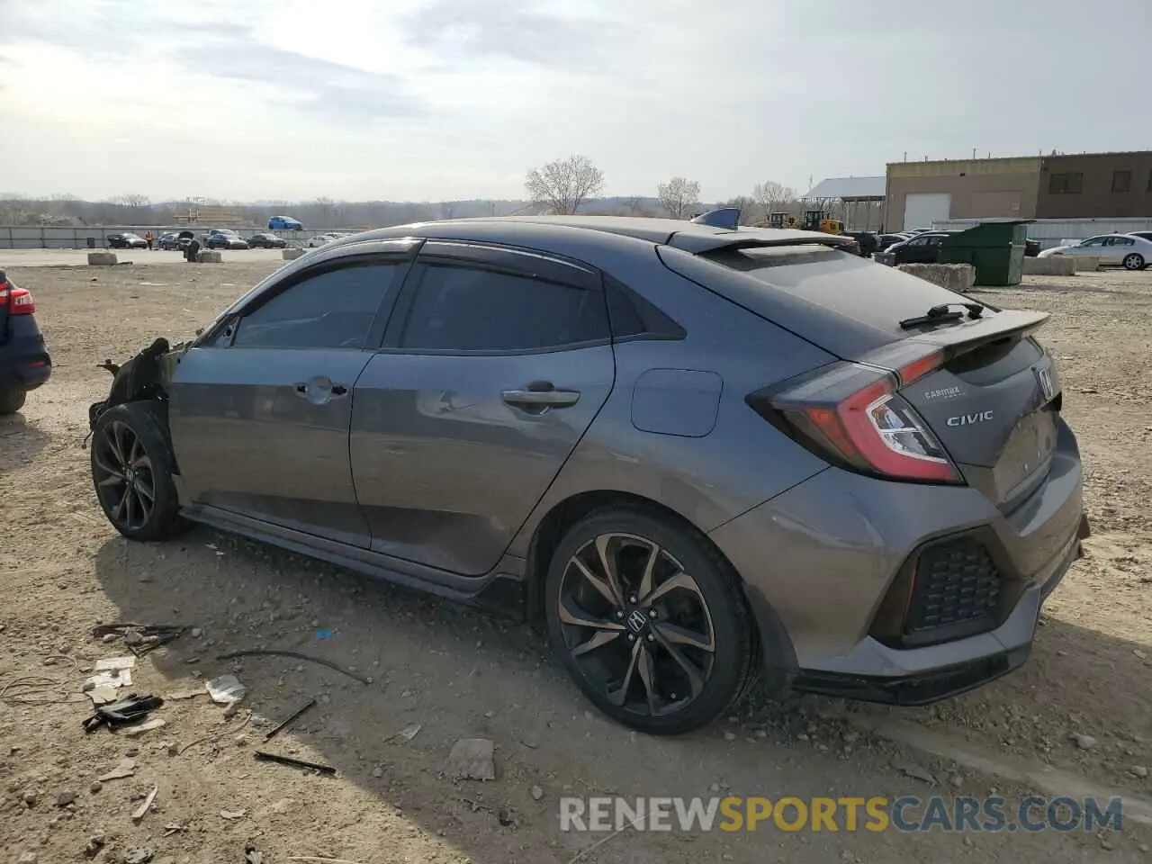 2 Photograph of a damaged car SHHFK7H48KU402680 HONDA CIVIC 2019