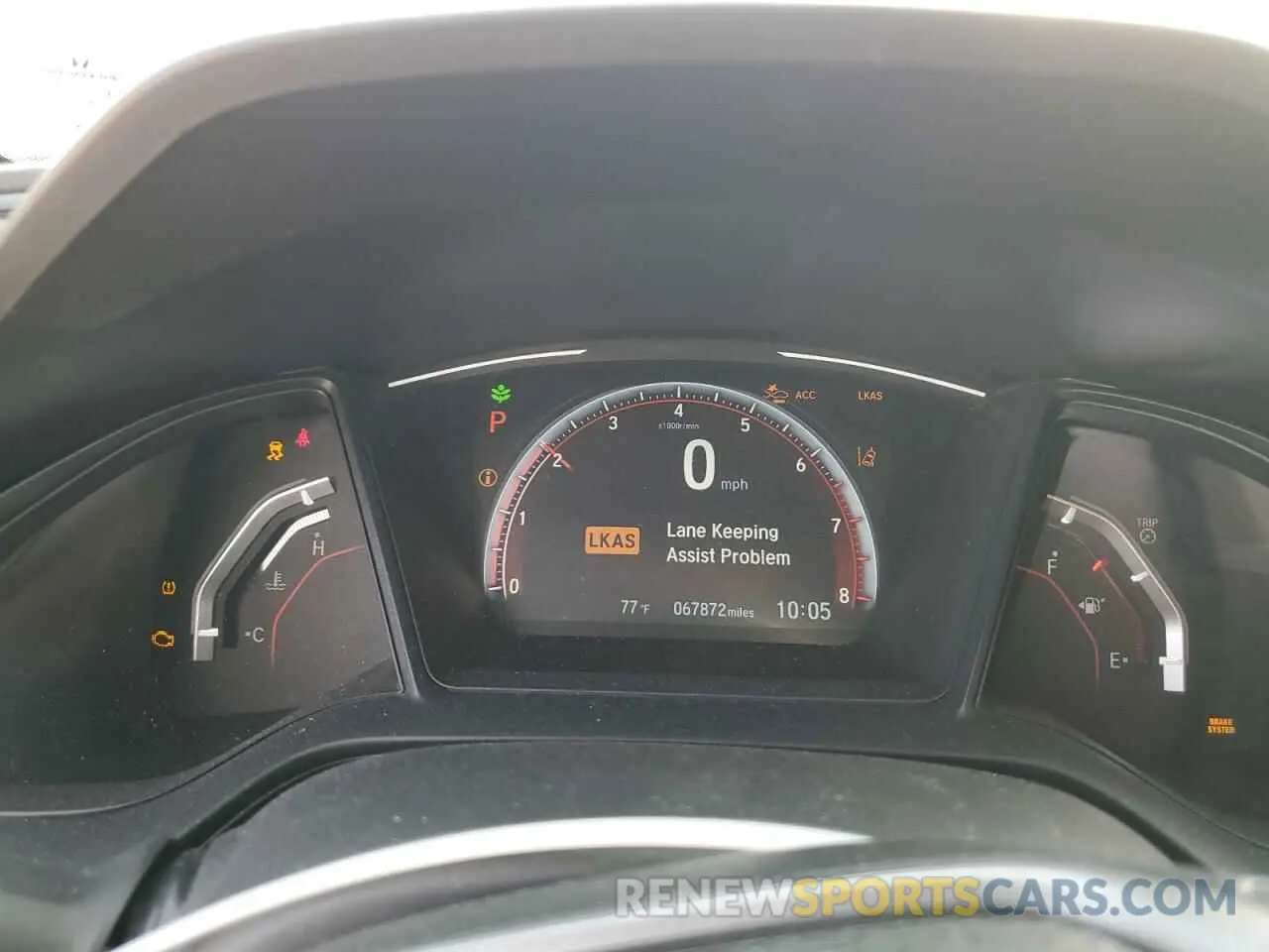 9 Photograph of a damaged car SHHFK7H48KU402680 HONDA CIVIC 2019
