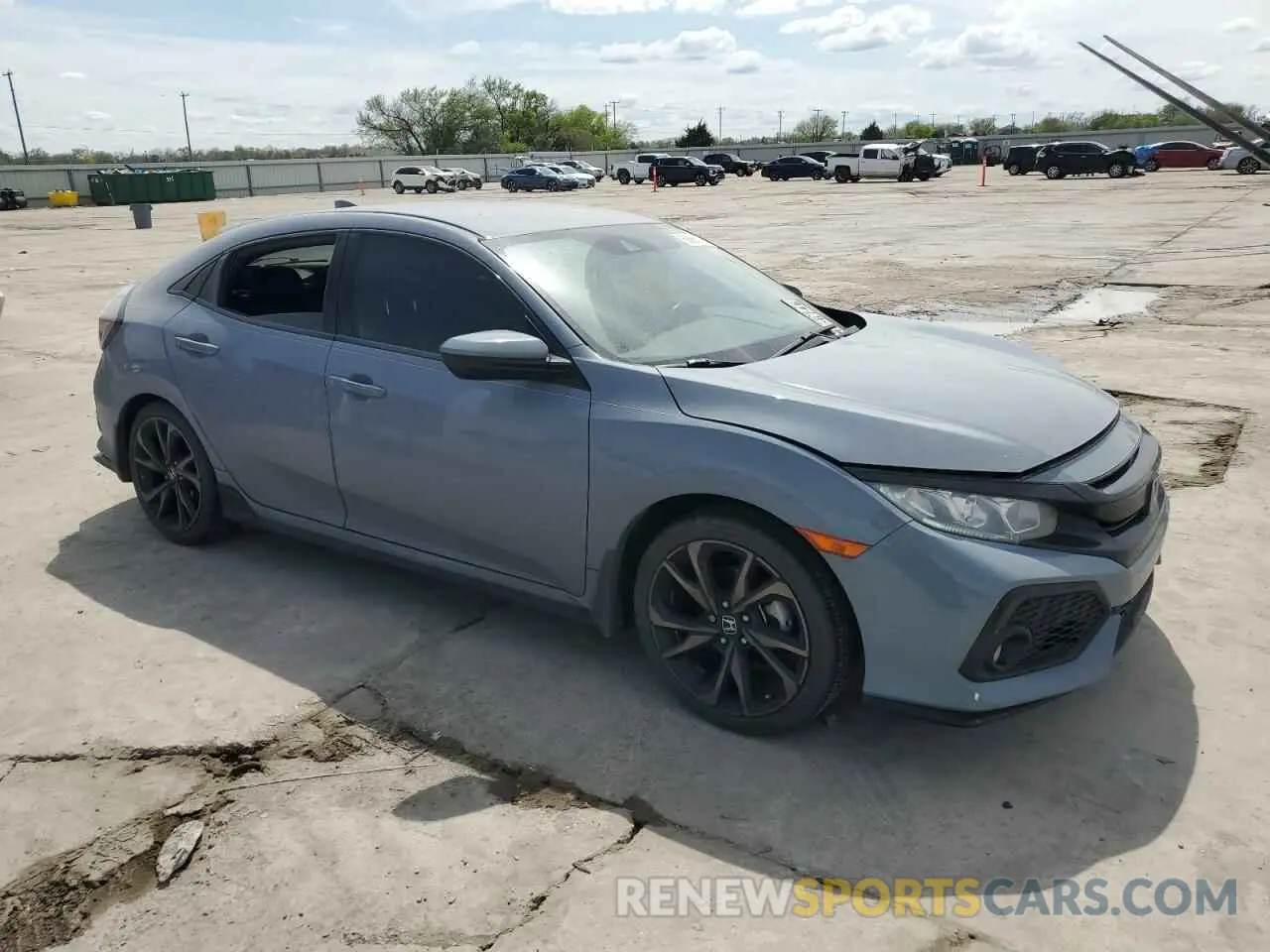 4 Photograph of a damaged car SHHFK7H49KU223676 HONDA CIVIC 2019