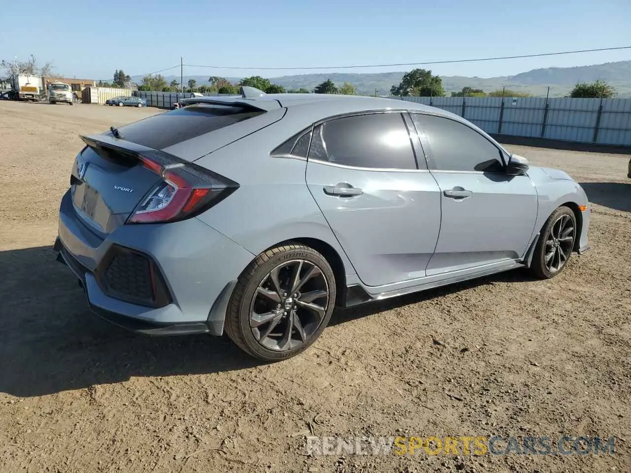 3 Photograph of a damaged car SHHFK7H4XKU415446 HONDA CIVIC 2019