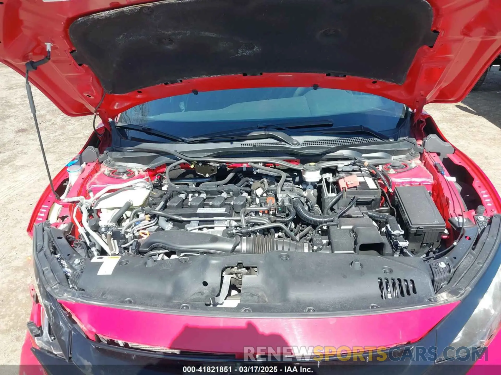 10 Photograph of a damaged car SHHFK7H62KU214898 HONDA CIVIC 2019