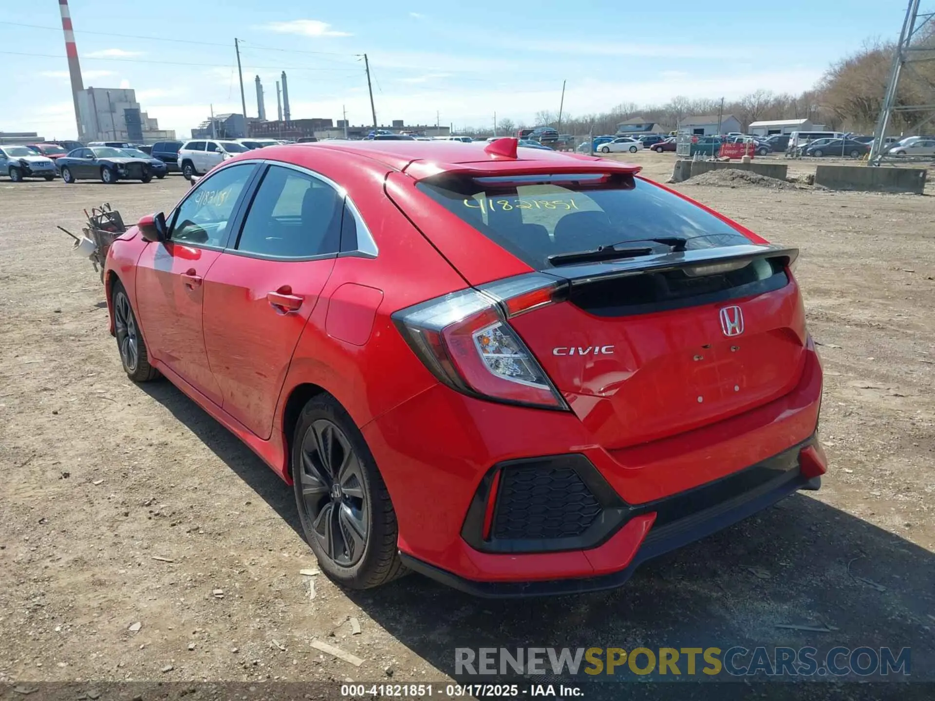 3 Photograph of a damaged car SHHFK7H62KU214898 HONDA CIVIC 2019