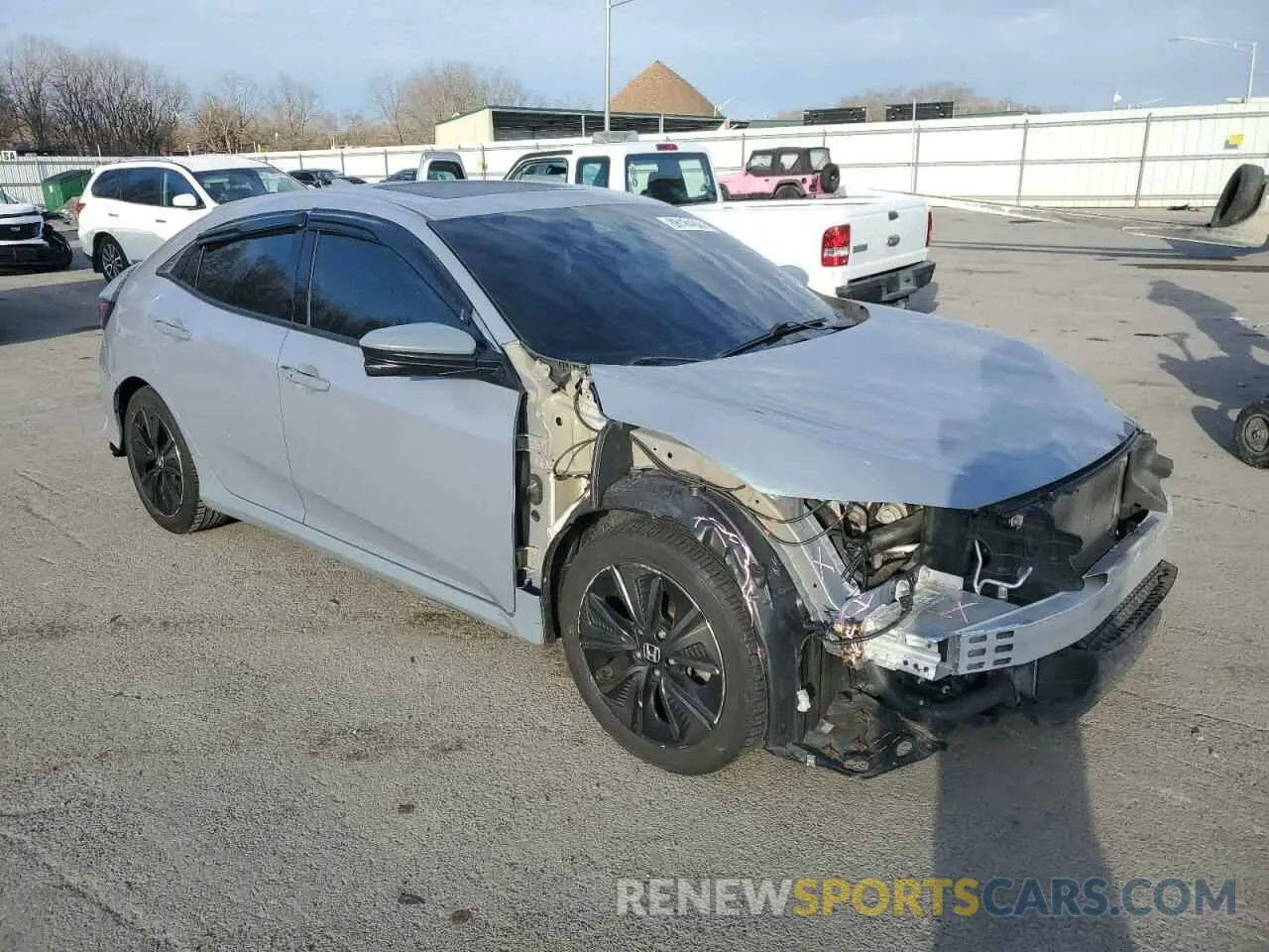 4 Photograph of a damaged car SHHFK7H62KU415233 HONDA CIVIC 2019