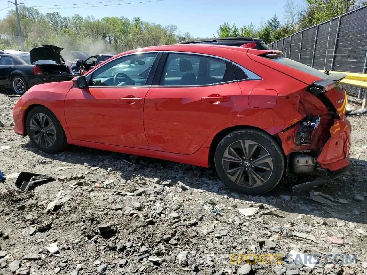 2 Photograph of a damaged car SHHFK7H63KU418559 HONDA CIVIC 2019