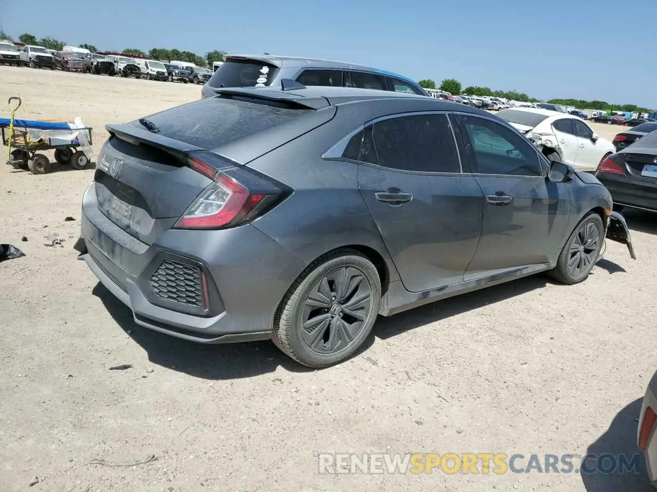 3 Photograph of a damaged car SHHFK7H65KU205967 HONDA CIVIC 2019
