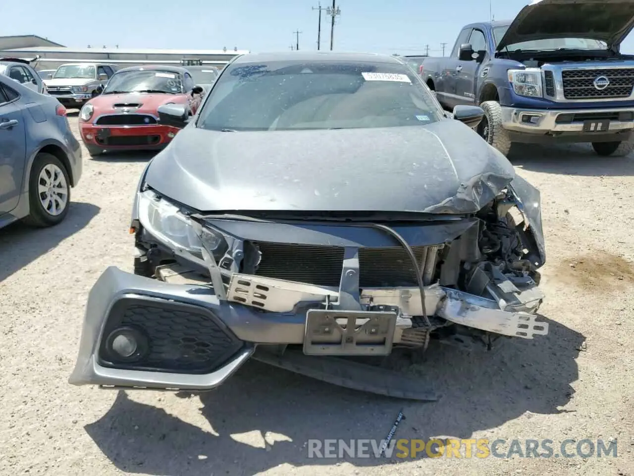 5 Photograph of a damaged car SHHFK7H65KU205967 HONDA CIVIC 2019