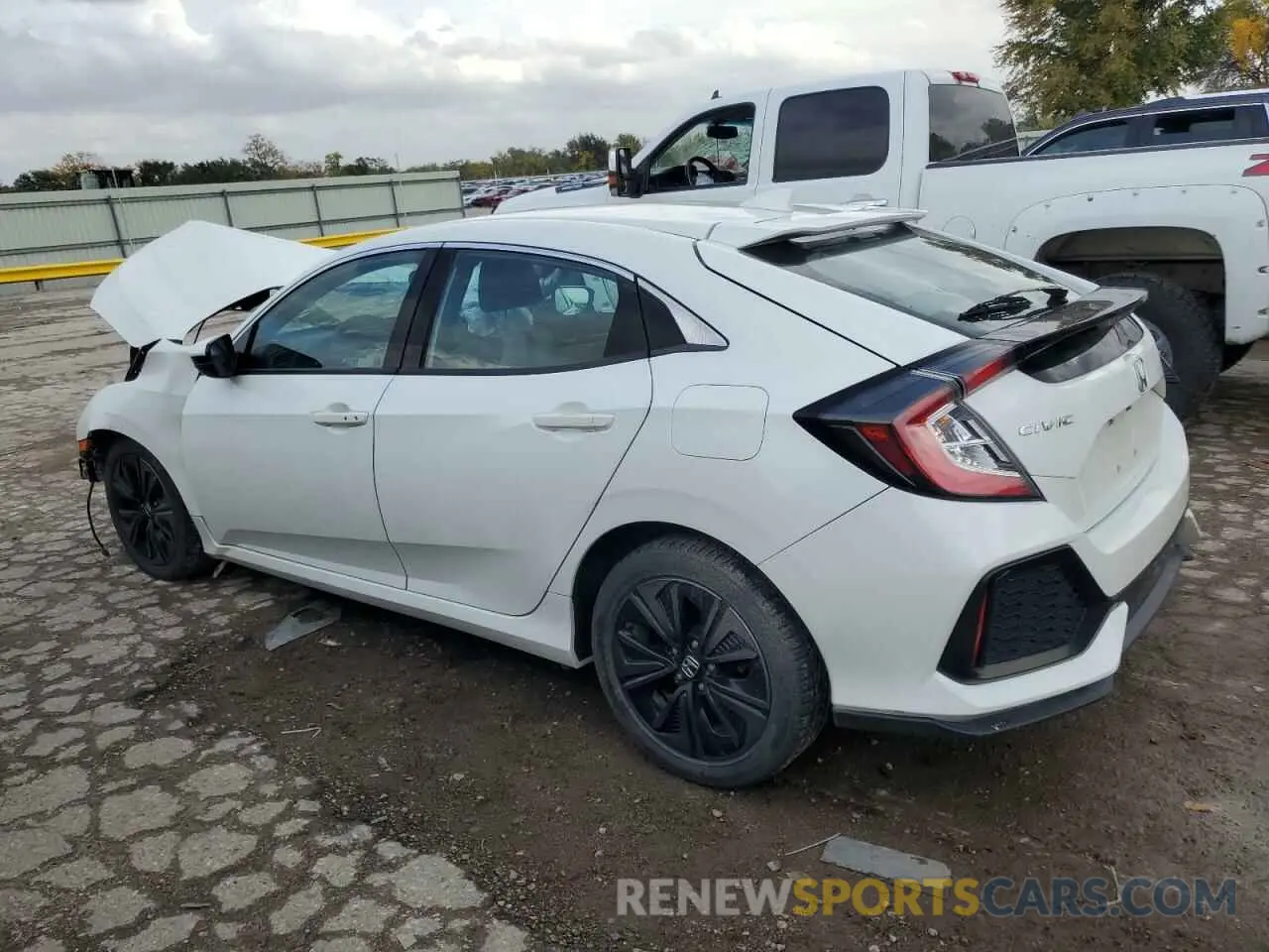 2 Фотография поврежденного автомобиля SHHFK7H66KU406454 HONDA CIVIC 2019