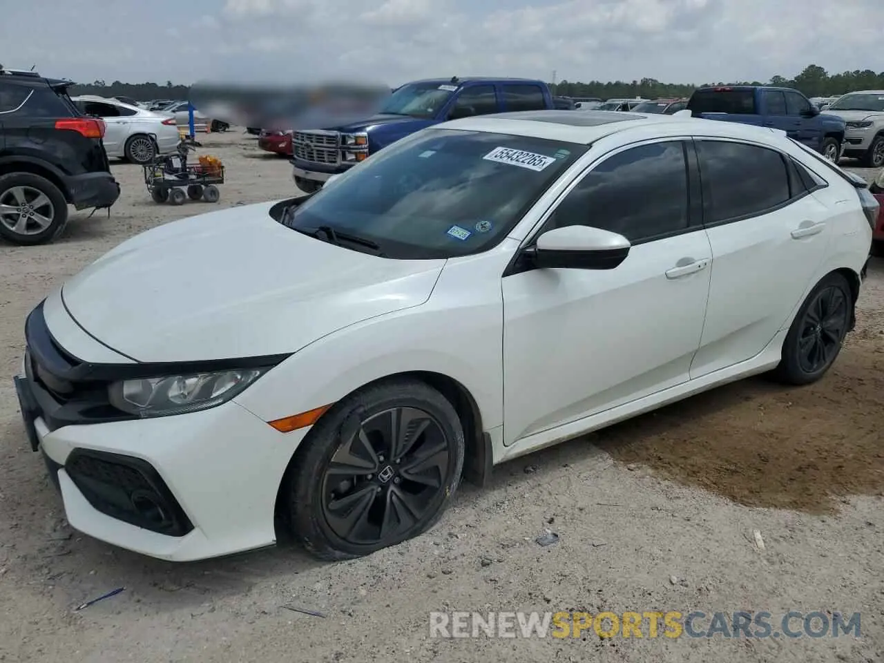 1 Фотография поврежденного автомобиля SHHFK7H67KU225007 HONDA CIVIC 2019