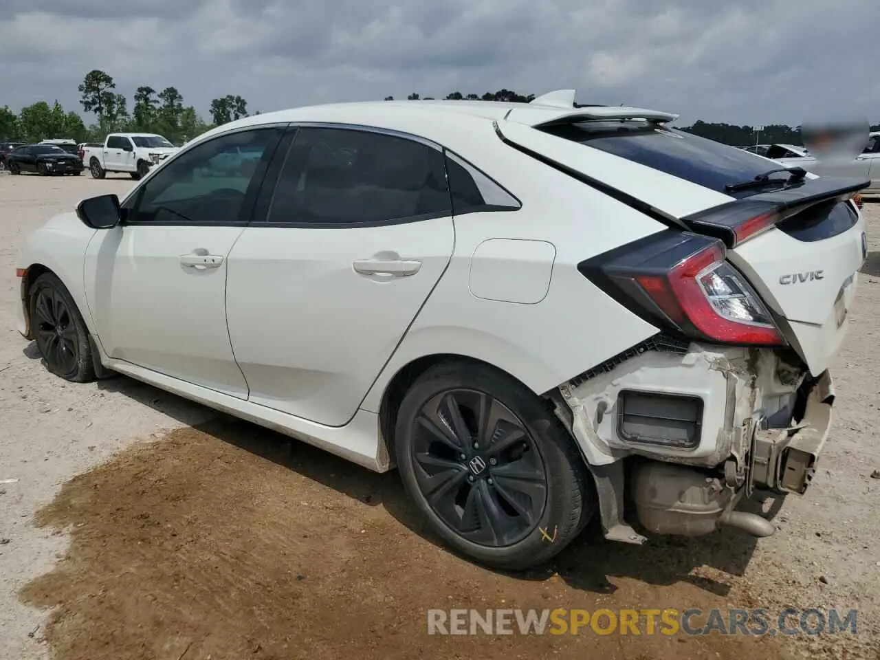 2 Фотография поврежденного автомобиля SHHFK7H67KU225007 HONDA CIVIC 2019
