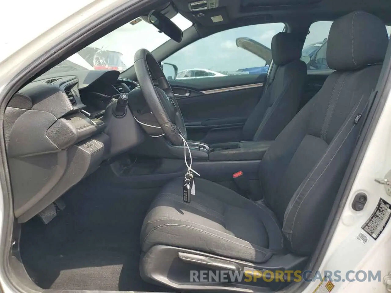 7 Фотография поврежденного автомобиля SHHFK7H67KU225007 HONDA CIVIC 2019