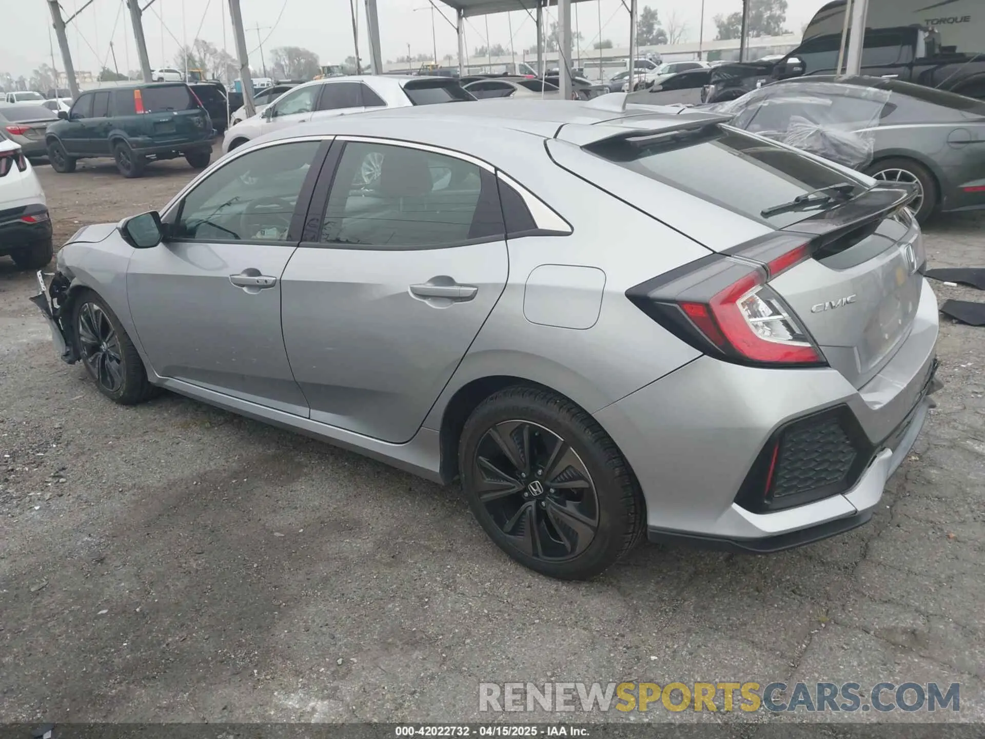 3 Photograph of a damaged car SHHFK7H67KU407354 HONDA CIVIC 2019