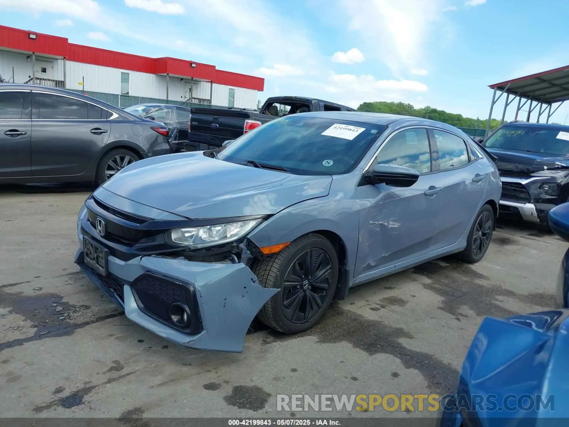 19 Photograph of a damaged car SHHFK7H67KU415034 HONDA CIVIC 2019