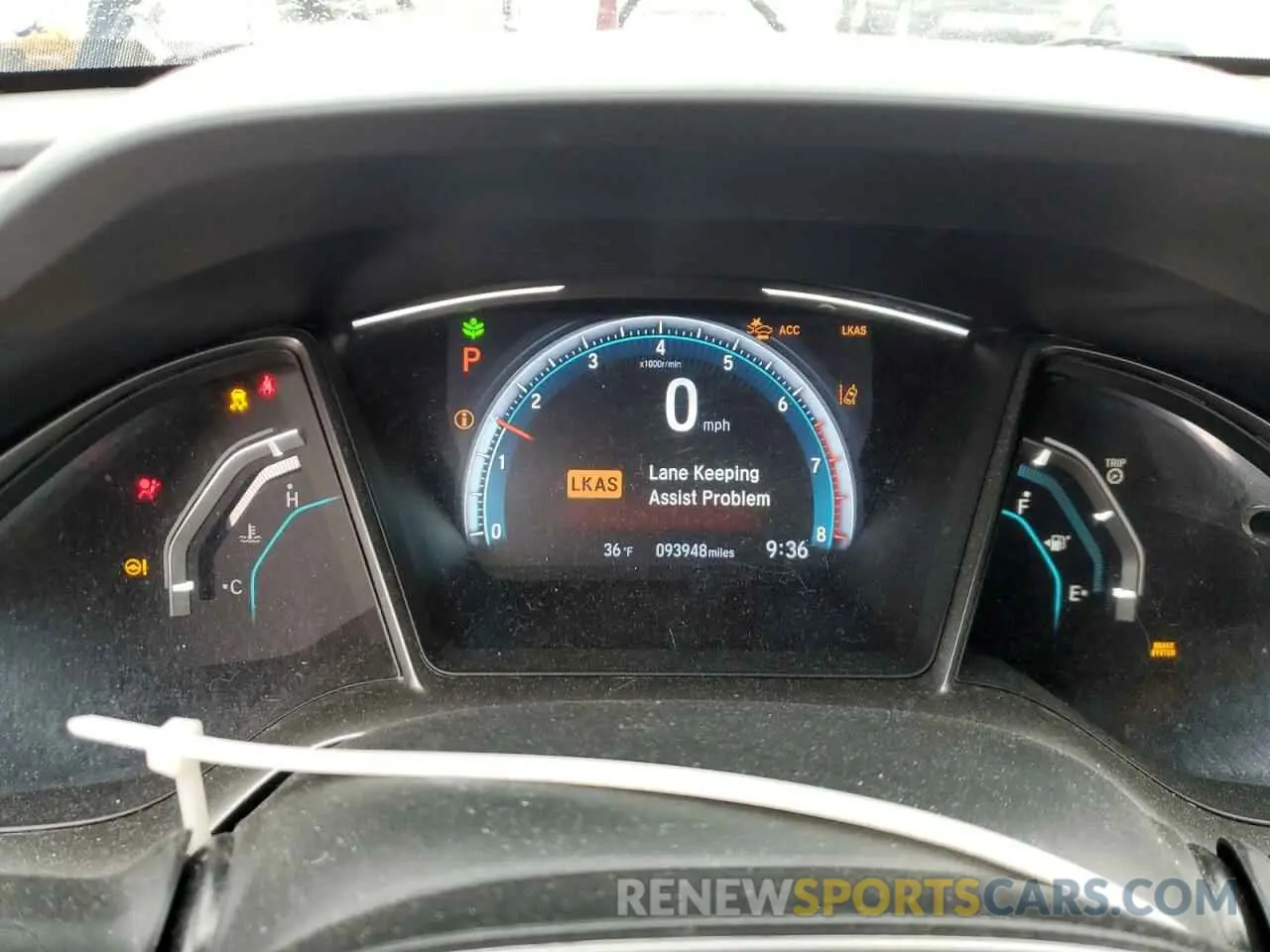9 Photograph of a damaged car SHHFK7H69KU211674 HONDA CIVIC 2019