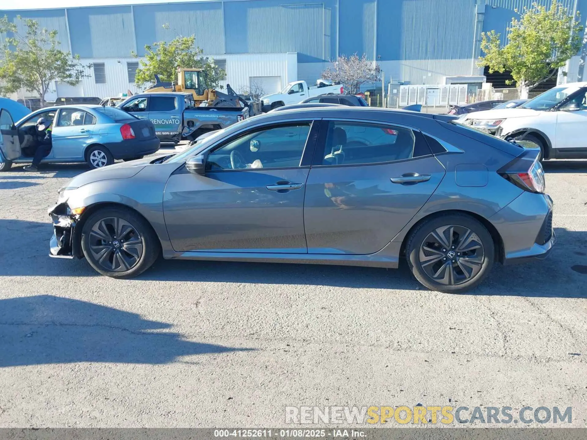 15 Photograph of a damaged car SHHFK7H69KU401748 HONDA CIVIC 2019