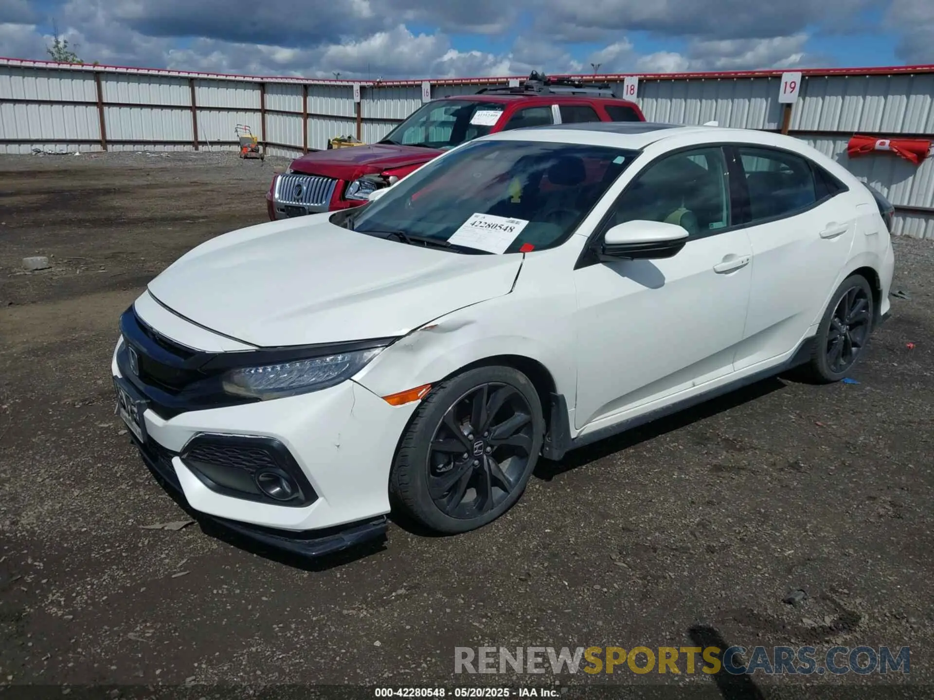 2 Photograph of a damaged car SHHFK7H92KU415680 HONDA CIVIC 2019