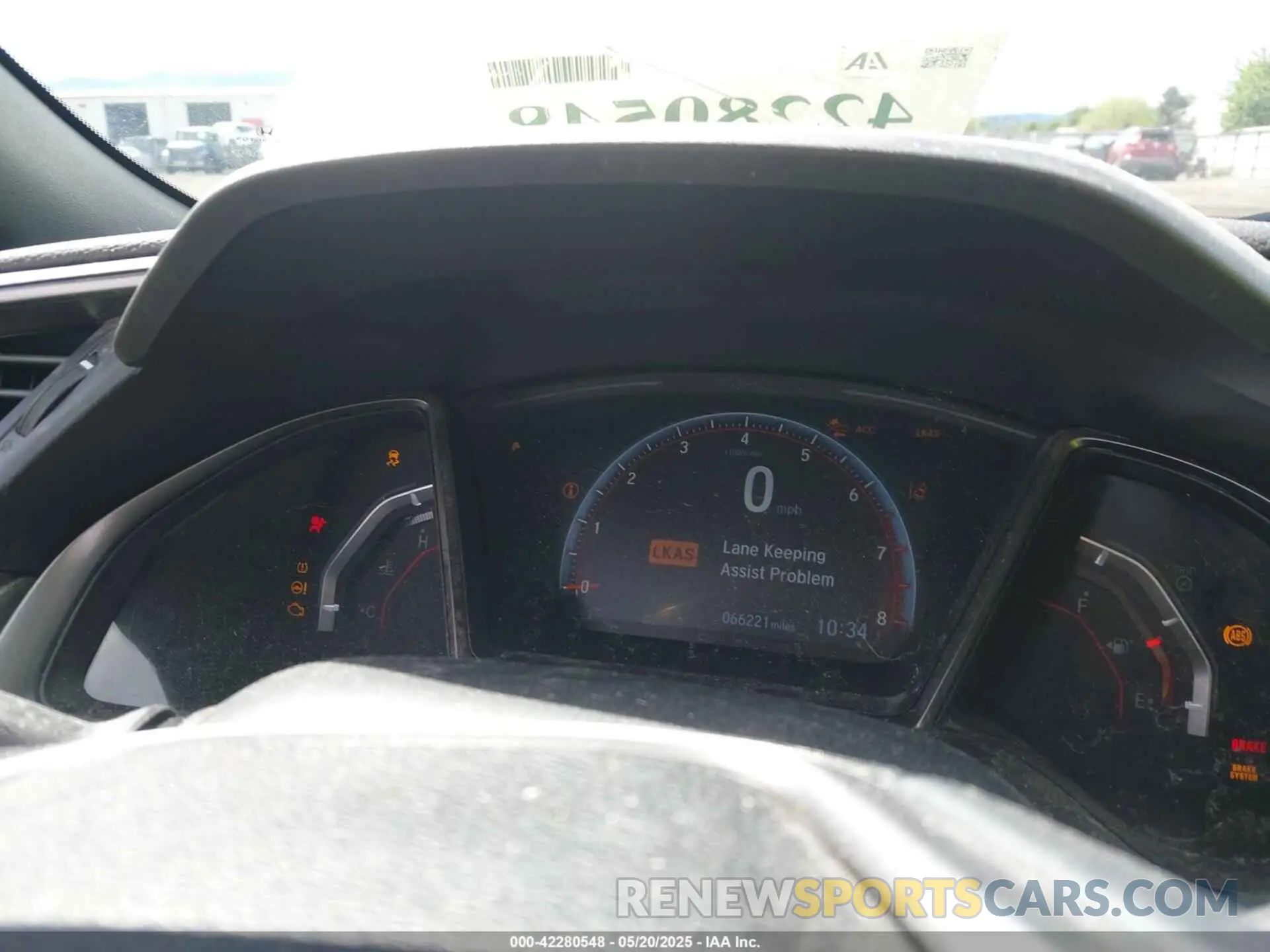 7 Photograph of a damaged car SHHFK7H92KU415680 HONDA CIVIC 2019