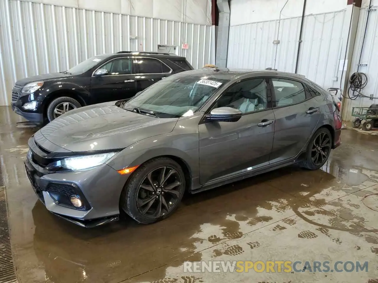 1 Photograph of a damaged car SHHFK7H93KU201023 HONDA CIVIC 2019