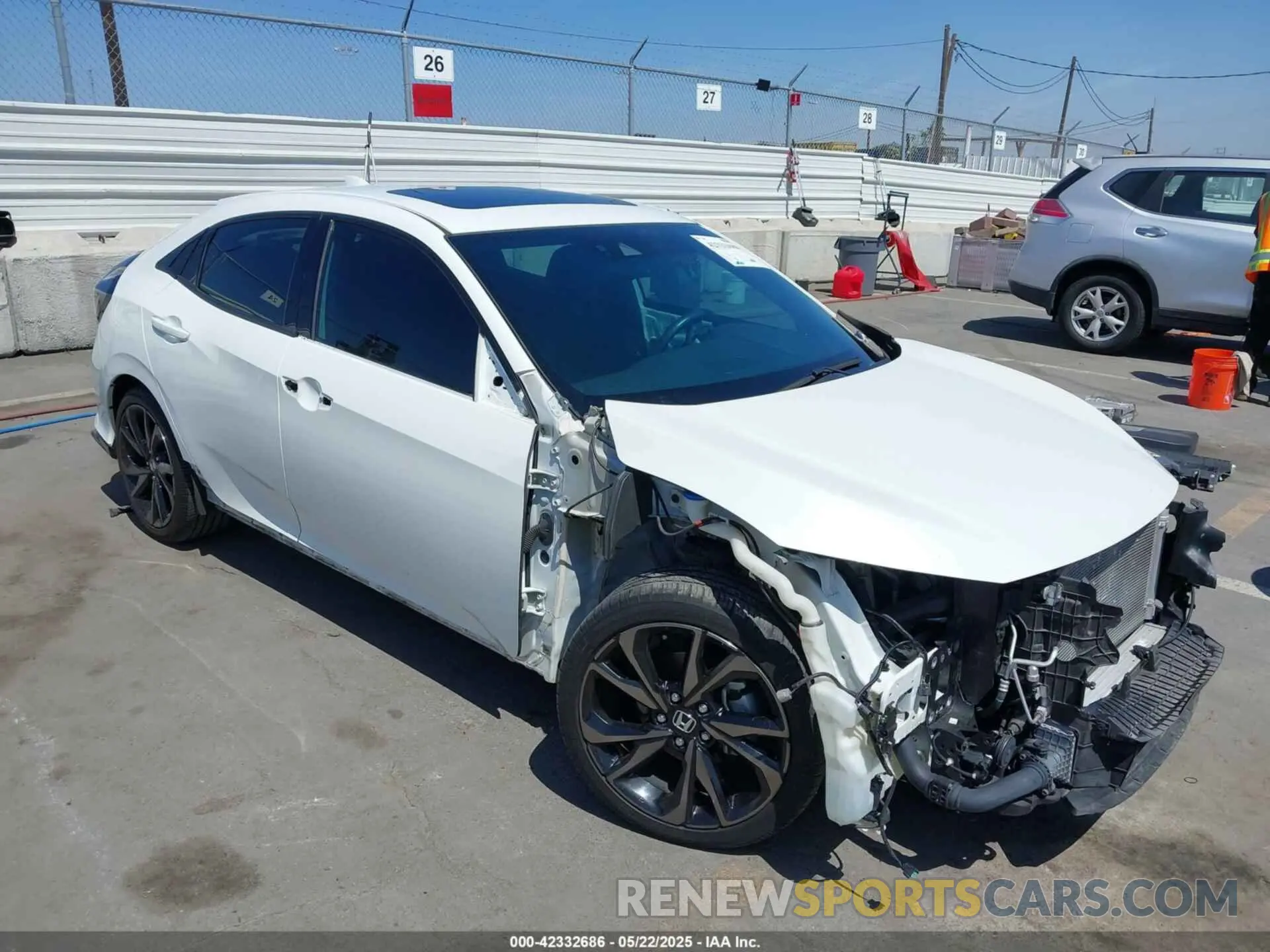 1 Фотография поврежденного автомобиля SHHFK7H93KU404445 HONDA CIVIC 2019