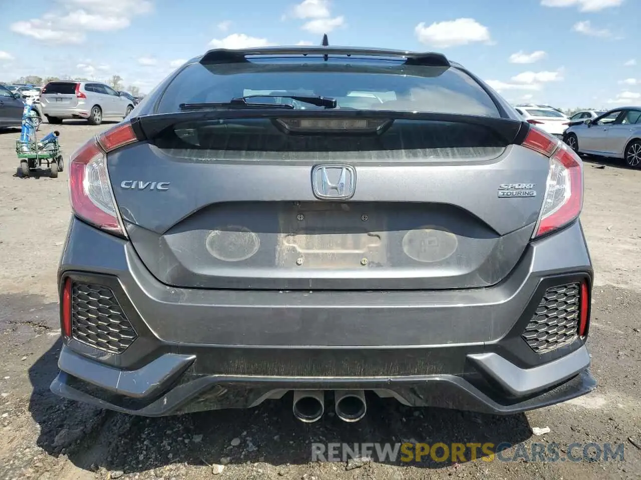 6 Фотография поврежденного автомобиля SHHFK7H94KU201564 HONDA CIVIC 2019
