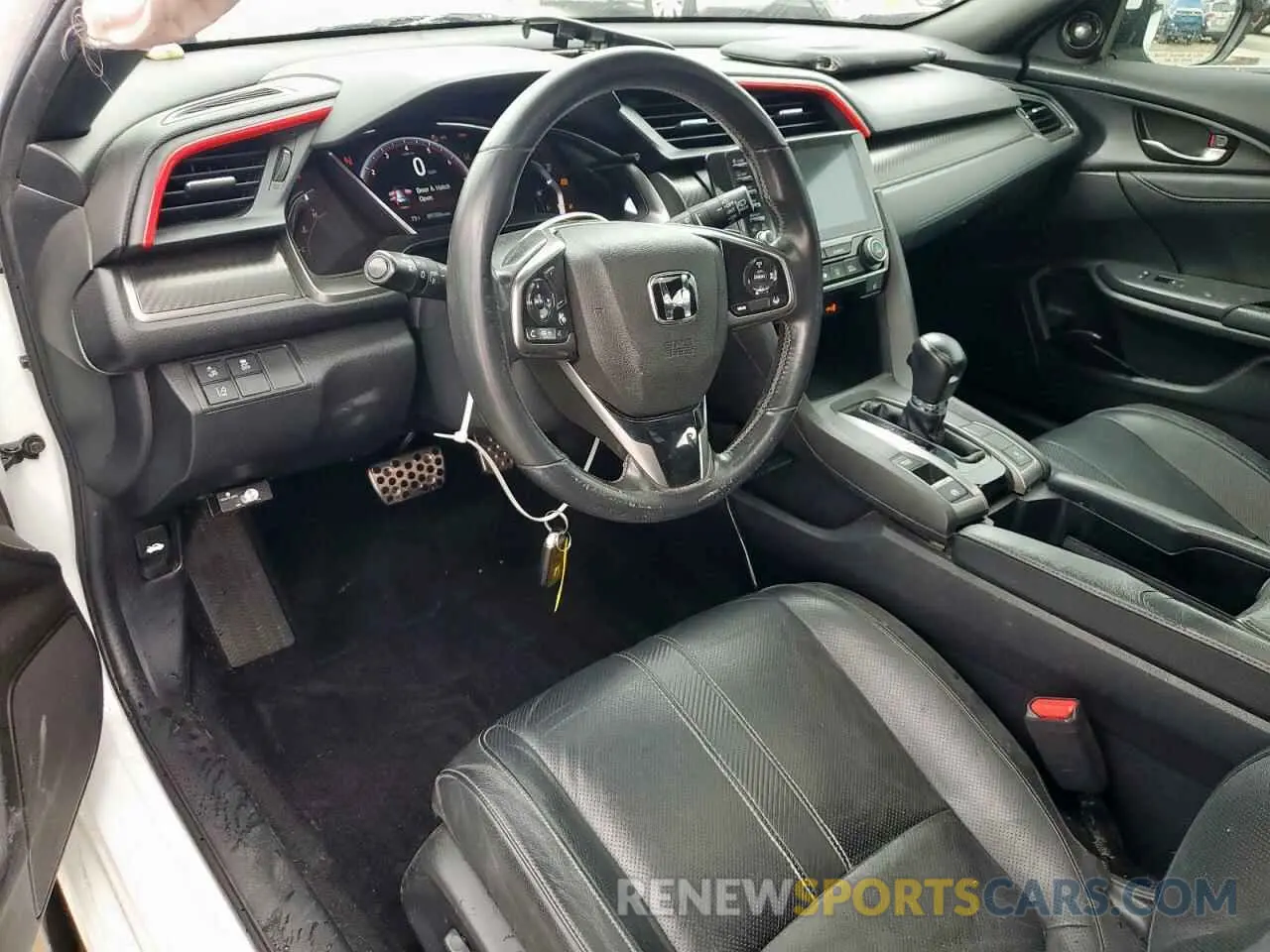 8 Фотография поврежденного автомобиля SHHFK7H95KU221631 HONDA CIVIC 2019