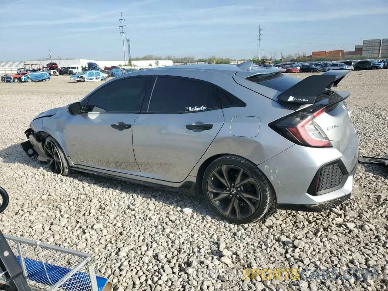 2 Фотография поврежденного автомобиля SHHFK7H96KU223923 HONDA CIVIC 2019