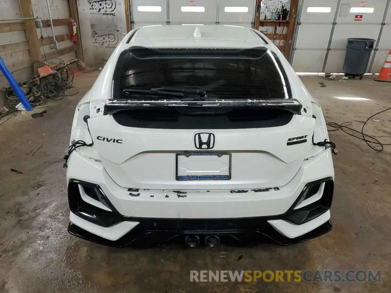 6 Photograph of a damaged car SHHFK7H9XKU224296 HONDA CIVIC 2019