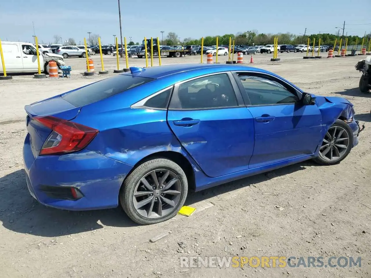 3 Photograph of a damaged car 19XFC1F30LE019944 HONDA CIVIC 2020
