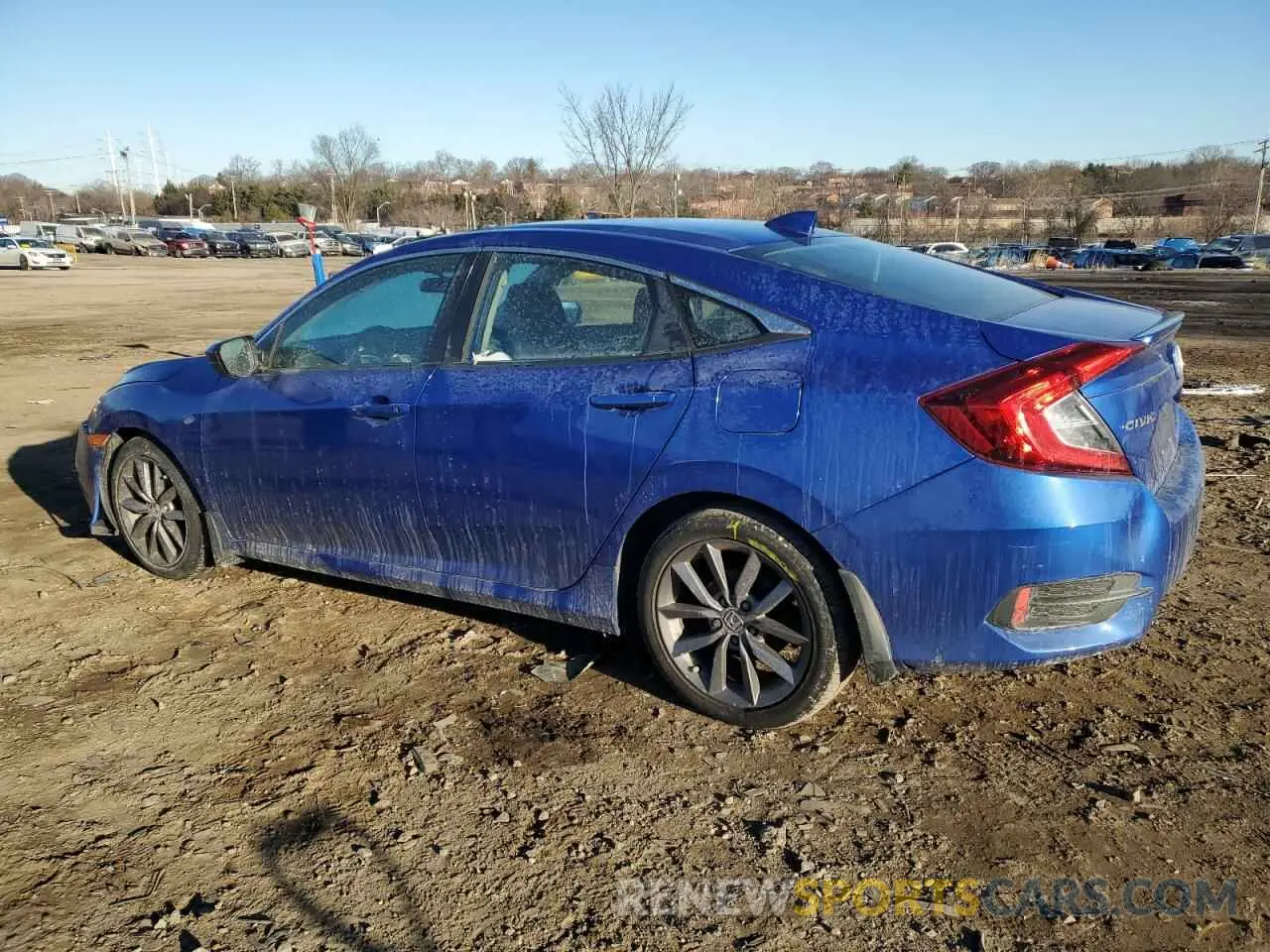 2 Photograph of a damaged car 19XFC1F30LE218539 HONDA CIVIC 2020