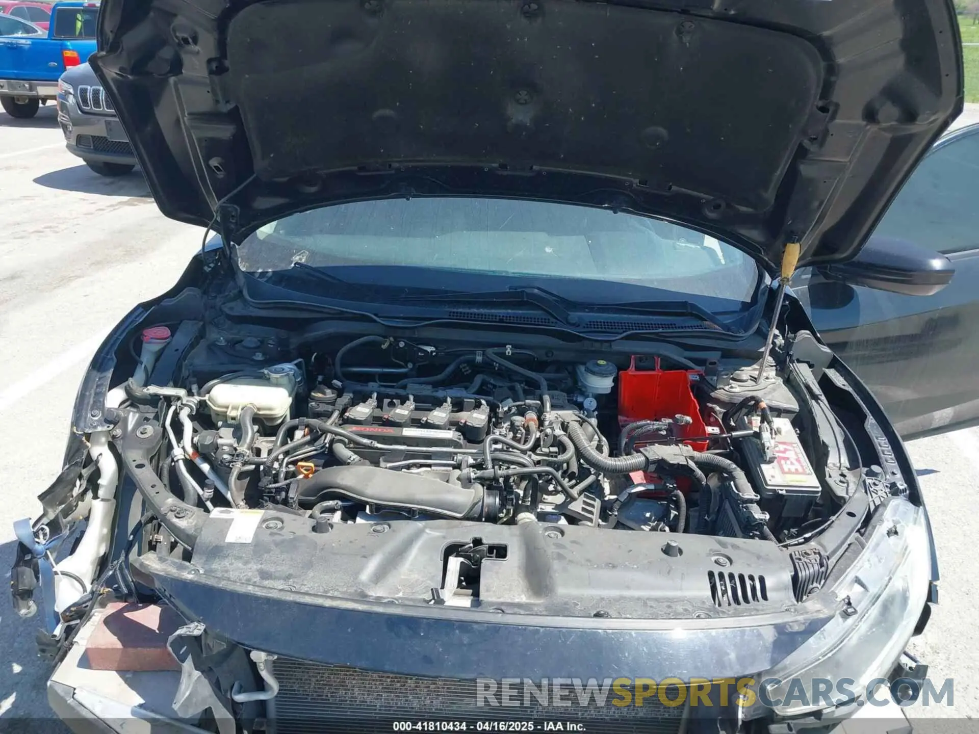 10 Photograph of a damaged car 19XFC1F31LE002084 HONDA CIVIC 2020