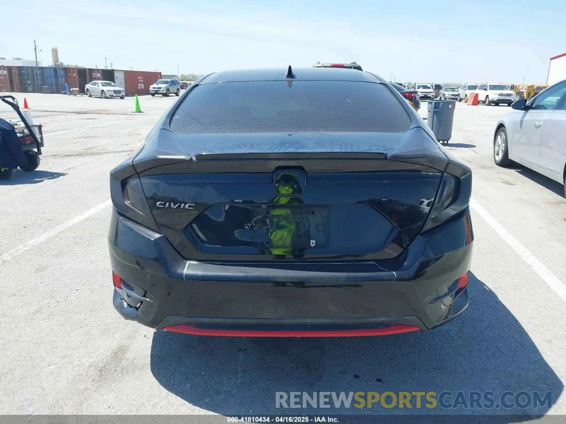16 Photograph of a damaged car 19XFC1F31LE002084 HONDA CIVIC 2020