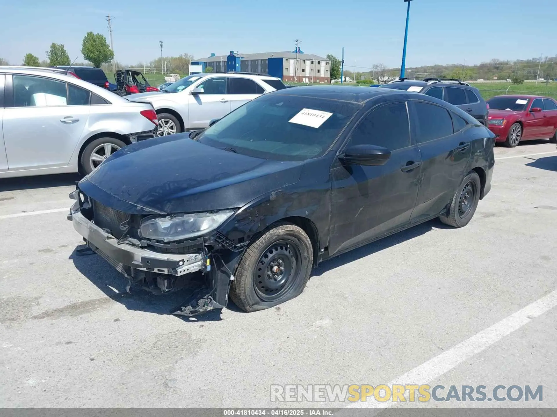 2 Photograph of a damaged car 19XFC1F31LE002084 HONDA CIVIC 2020
