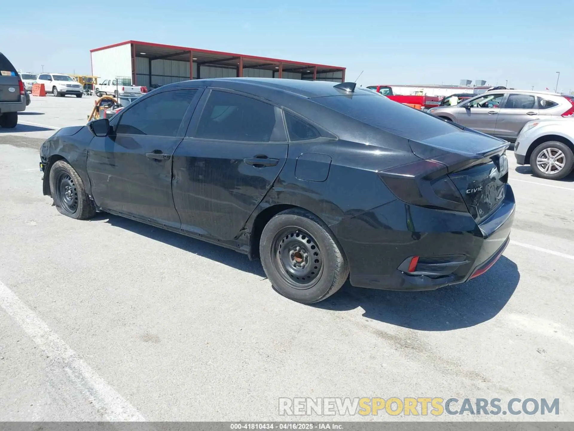 3 Photograph of a damaged car 19XFC1F31LE002084 HONDA CIVIC 2020
