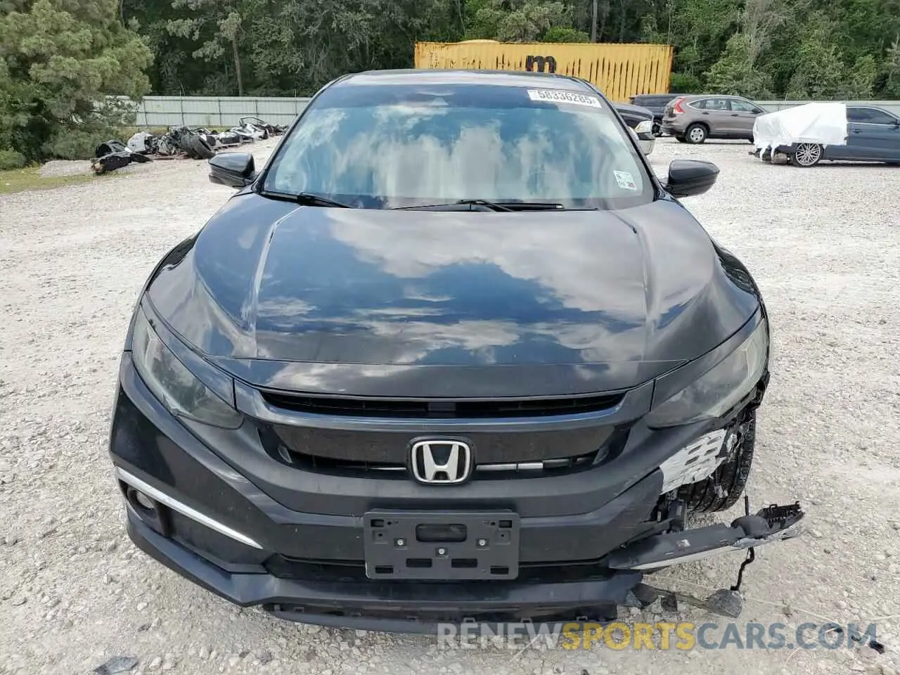 5 Photograph of a damaged car 19XFC1F31LE018107 HONDA CIVIC 2020