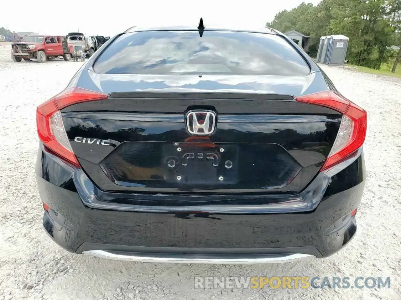 6 Photograph of a damaged car 19XFC1F31LE018107 HONDA CIVIC 2020