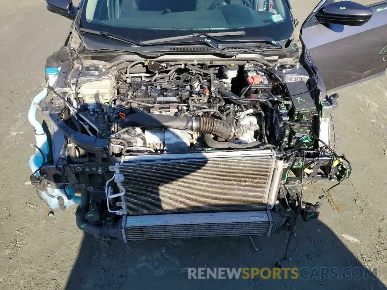 13 Photograph of a damaged car 19XFC1F31LE018964 HONDA CIVIC 2020