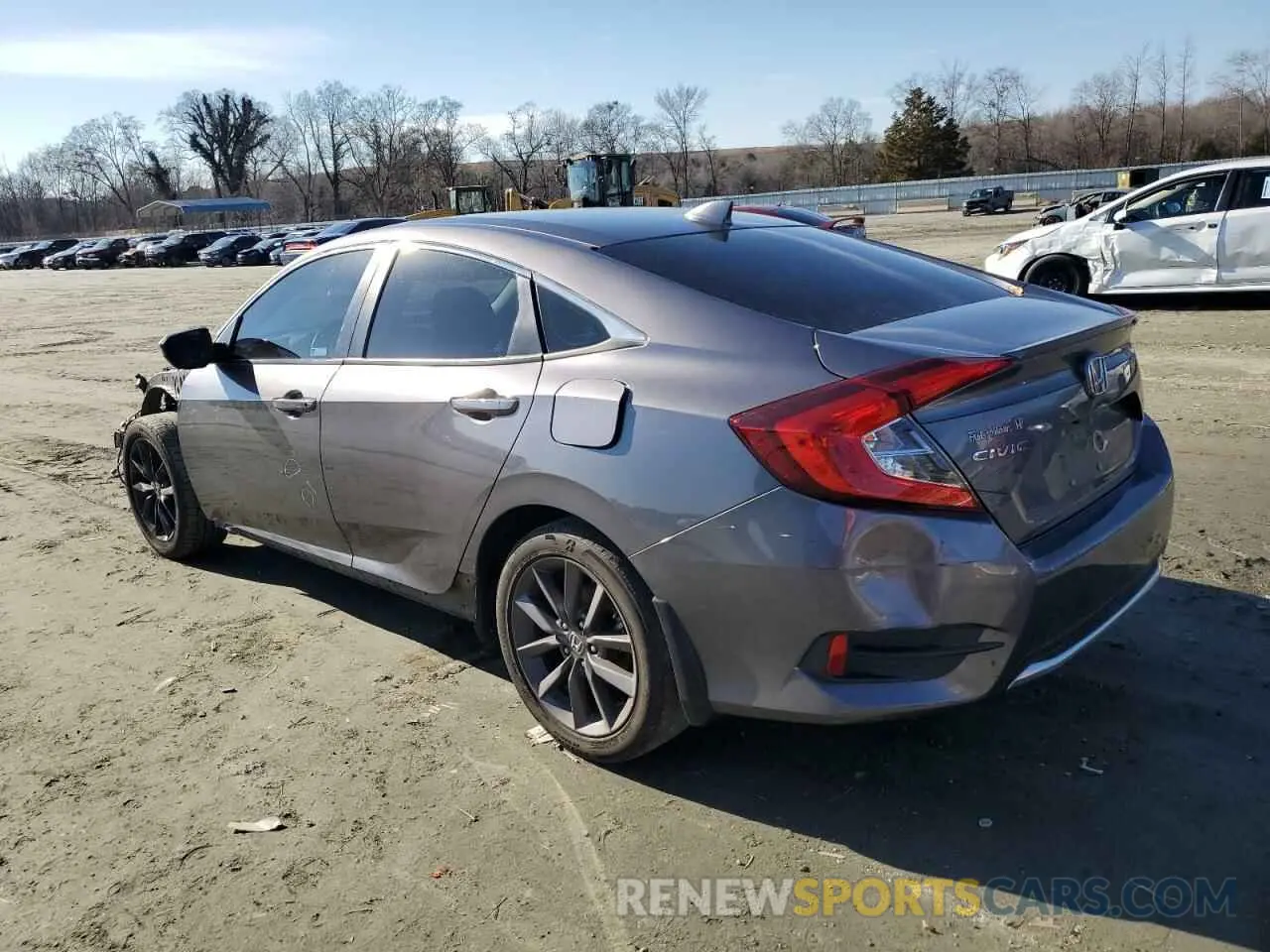 2 Photograph of a damaged car 19XFC1F31LE018964 HONDA CIVIC 2020