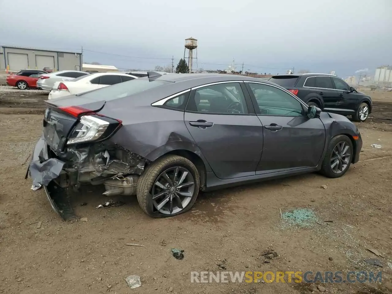 3 Photograph of a damaged car 19XFC1F31LE025431 HONDA CIVIC 2020