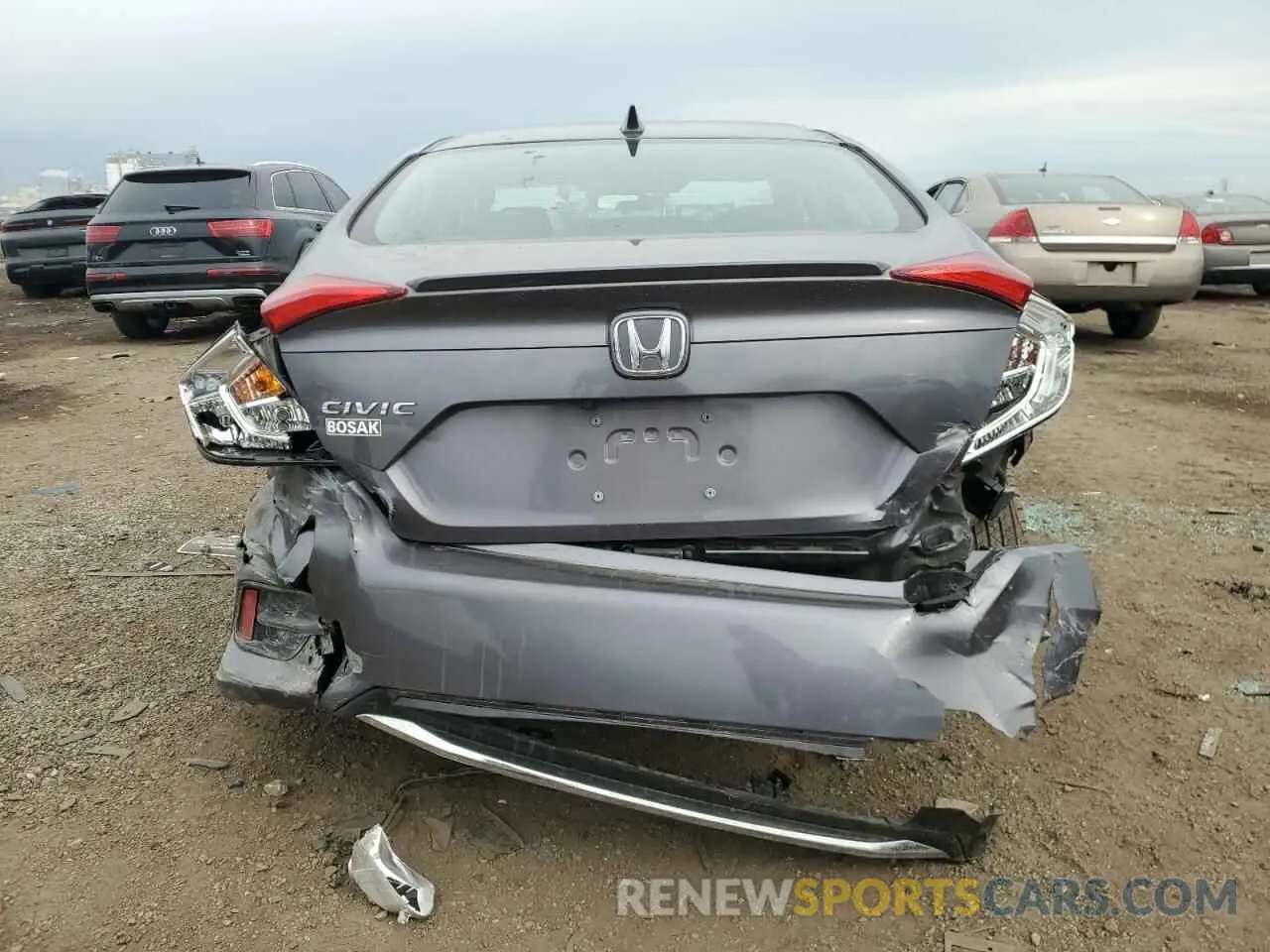 6 Photograph of a damaged car 19XFC1F31LE025431 HONDA CIVIC 2020