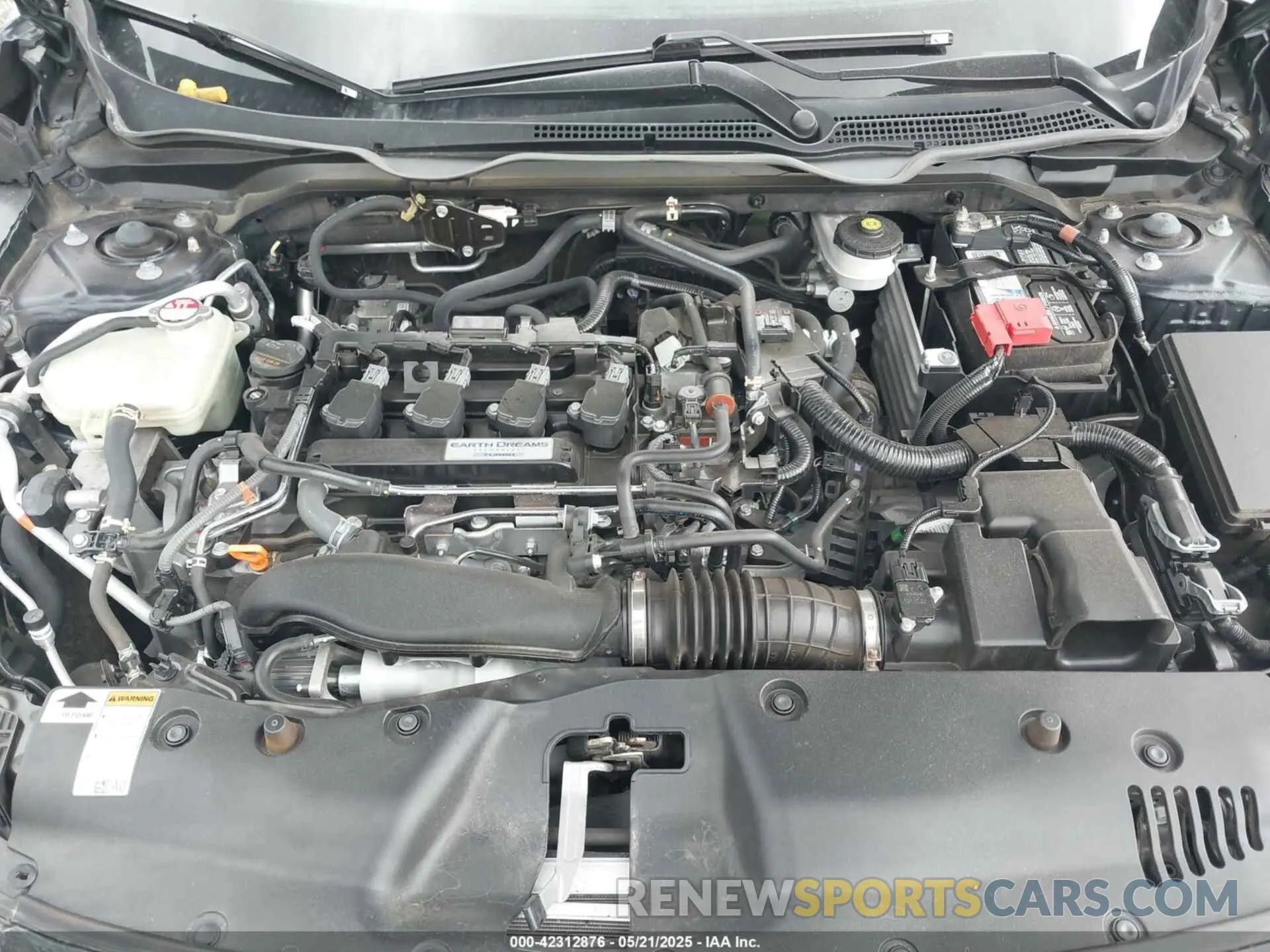 10 Фотография поврежденного автомобиля 19XFC1F32LE013448 HONDA CIVIC 2020