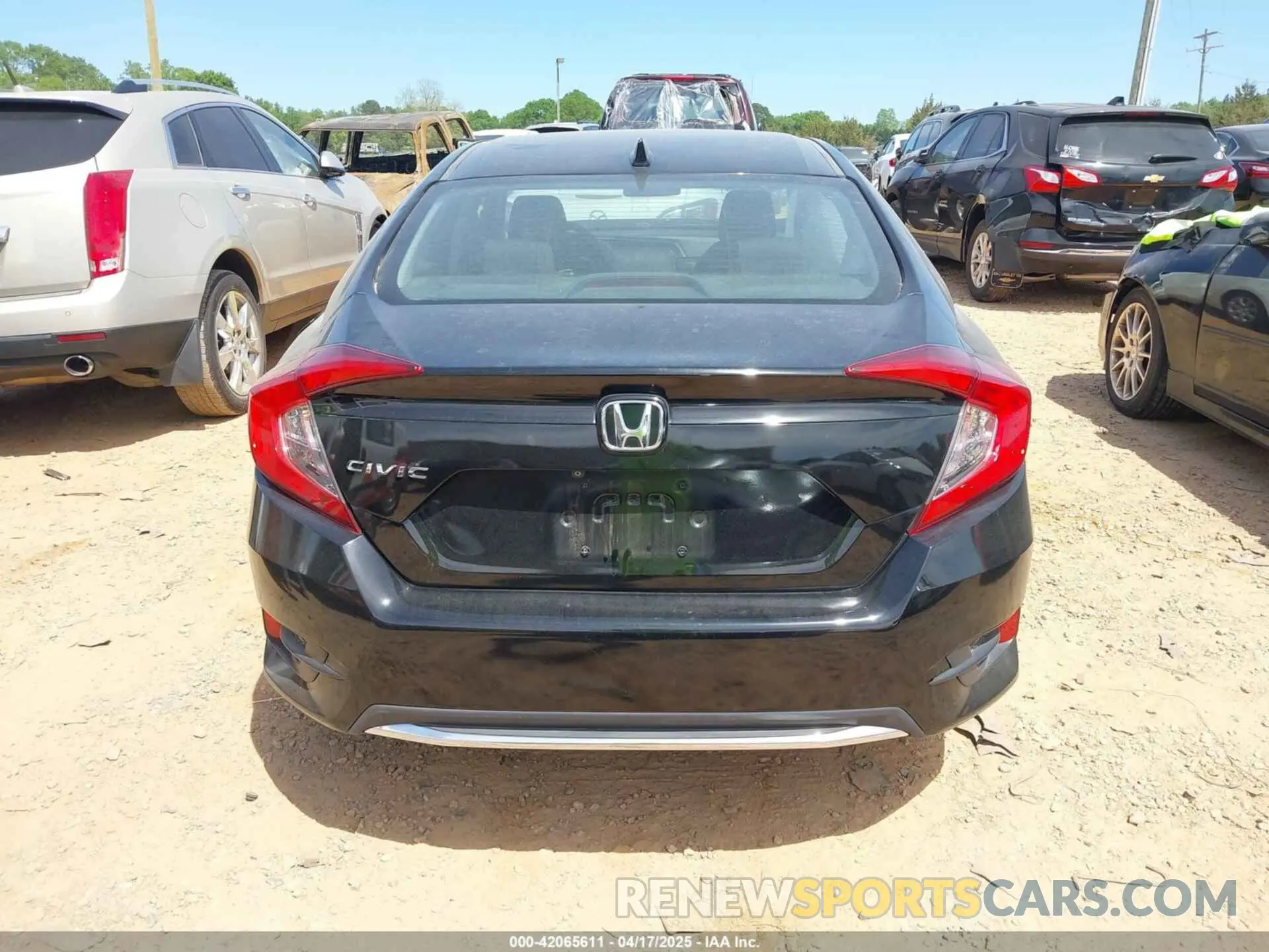 16 Фотография поврежденного автомобиля 19XFC1F32LE014759 HONDA CIVIC 2020