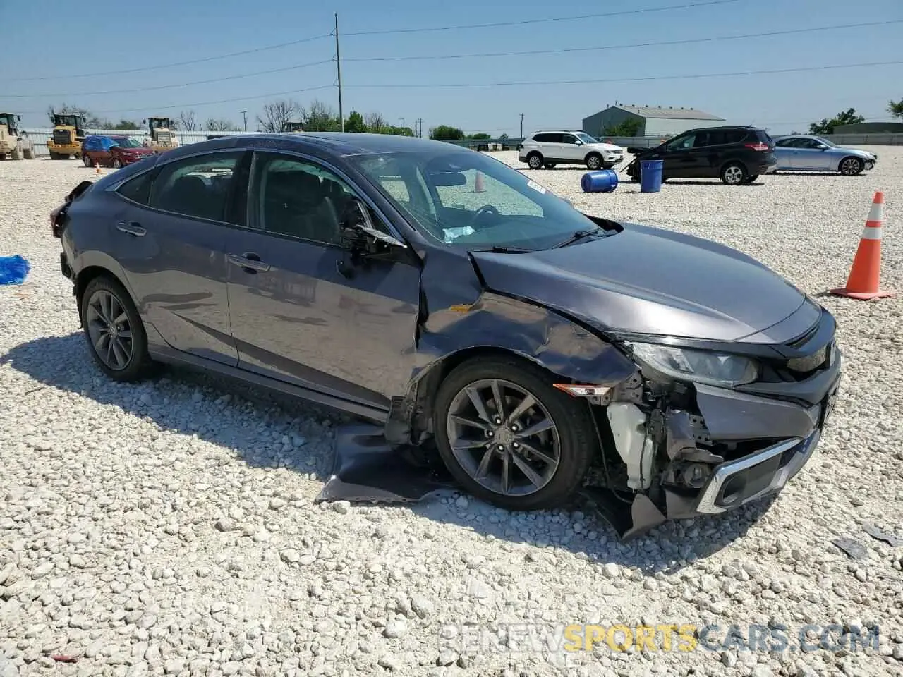 4 Photograph of a damaged car 19XFC1F32LE025440 HONDA CIVIC 2020