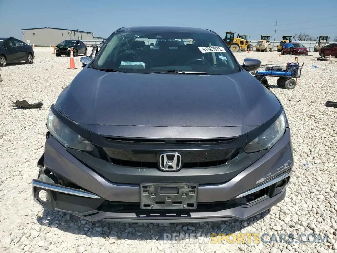 5 Photograph of a damaged car 19XFC1F32LE025440 HONDA CIVIC 2020