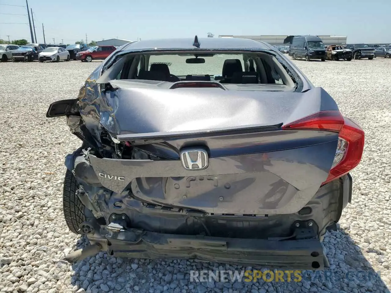 6 Photograph of a damaged car 19XFC1F32LE025440 HONDA CIVIC 2020