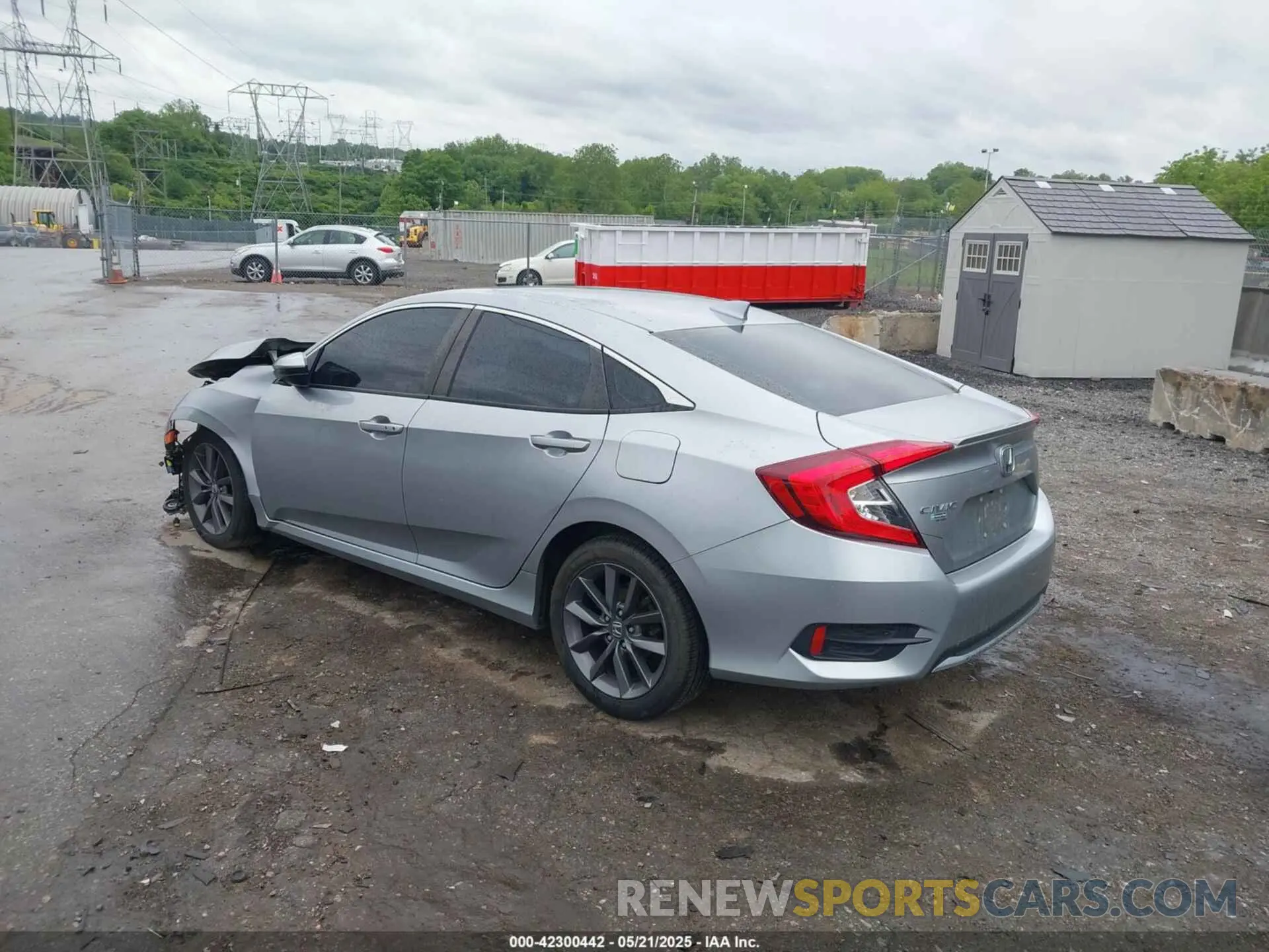 3 Photograph of a damaged car 19XFC1F32LE211009 HONDA CIVIC 2020